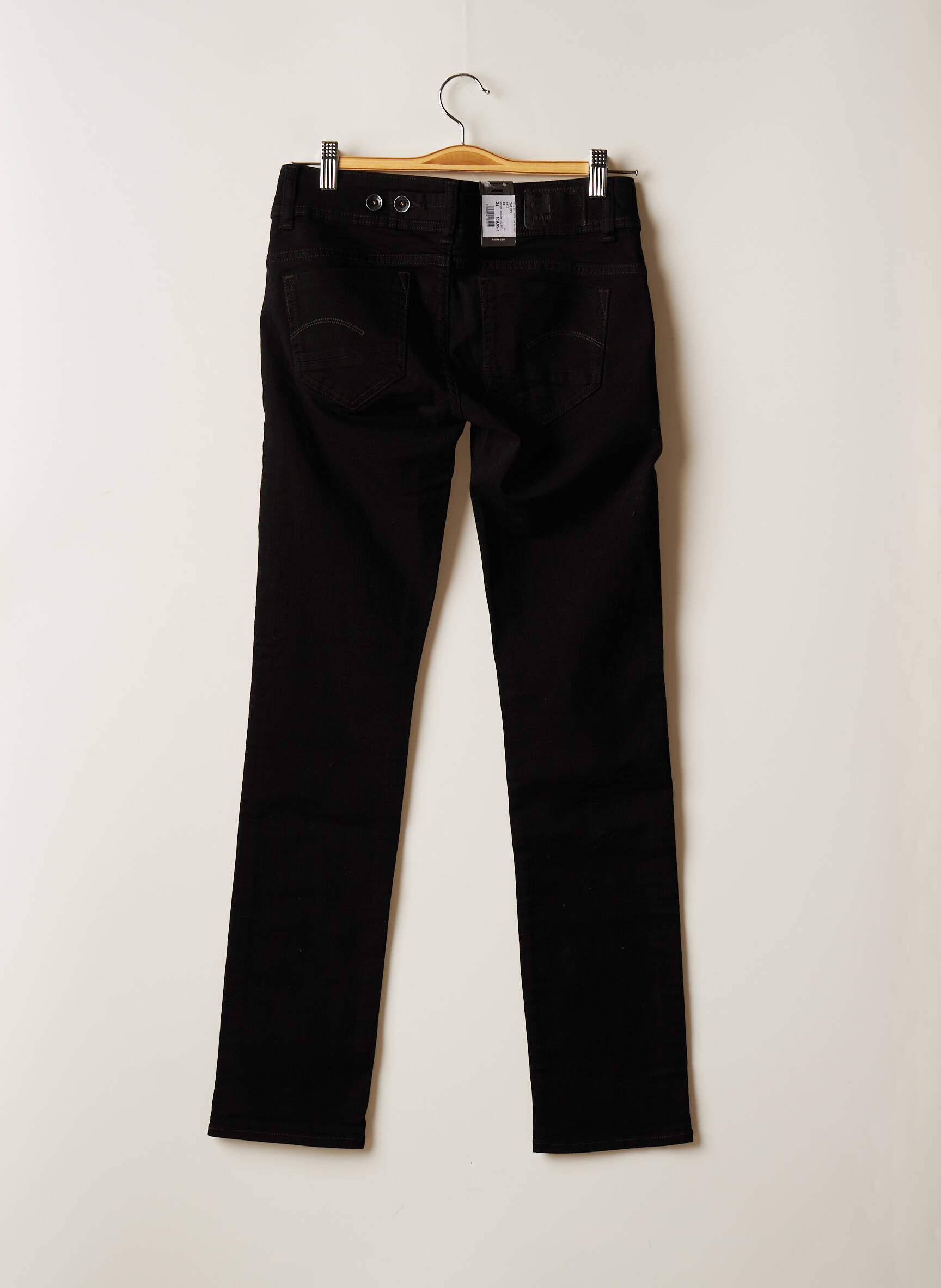 G Star Jeans Coupe Slim Femme couleur noir