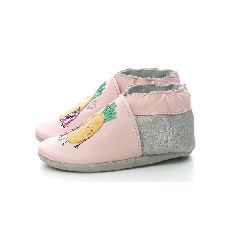 Chaussons cuir Holidays Fruits