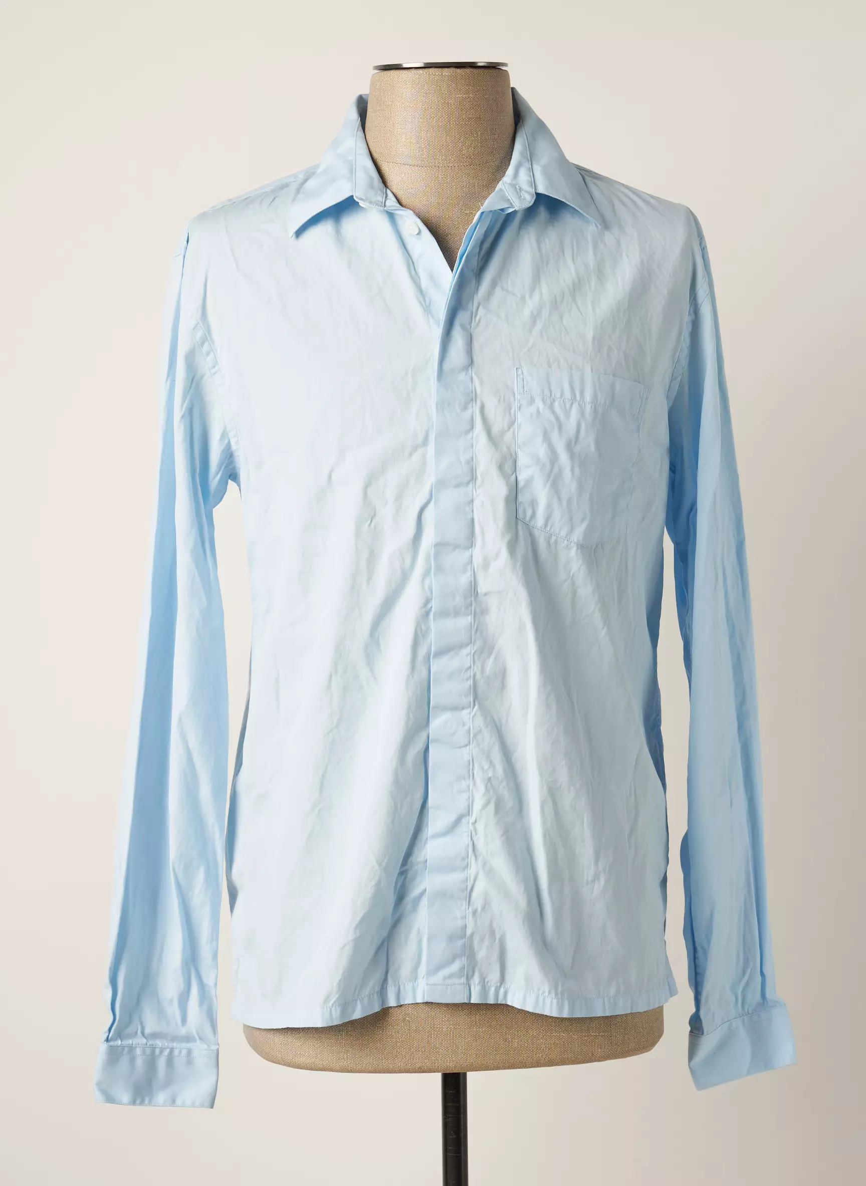 The Kooples Manches Longues Homme couleur bleu