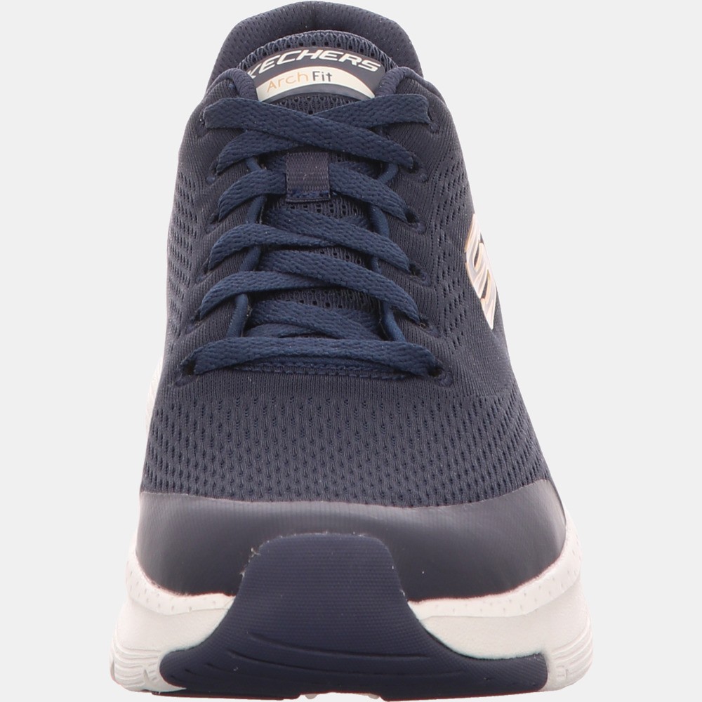 SKECHERS Freizeit Schnürer blau Arch Fit