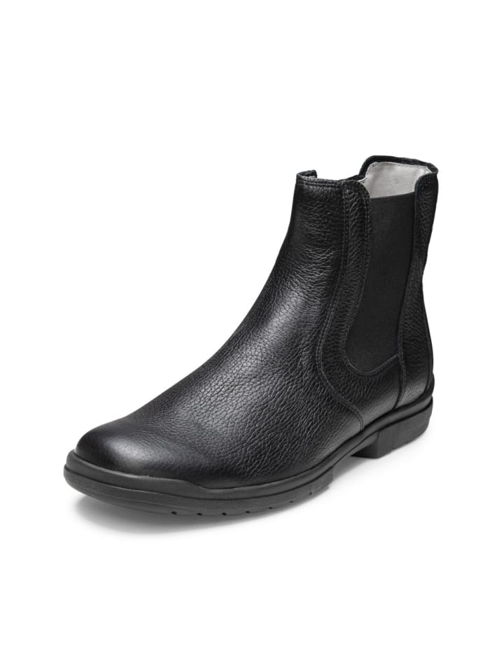 VITAFORM Hirschleder Stiefeletten in schwarz günstig kaufen