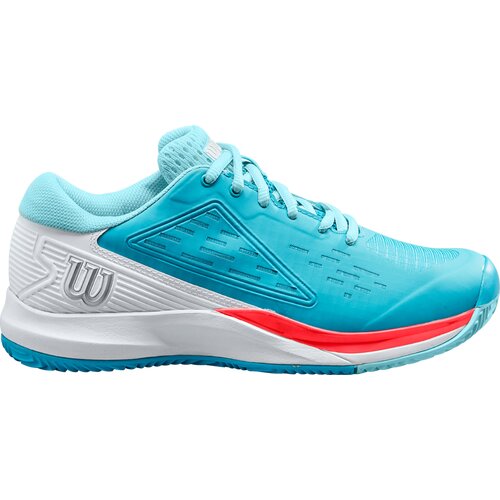 DAMEN TENNISOUTDOORSCHUHE RUSH PRO ACE CLAY W SCUBA BLUE/WH/FIERY