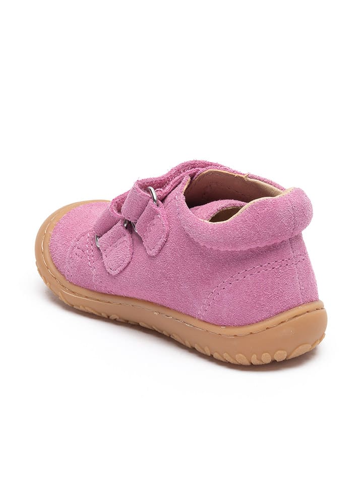 bisgaard Leder-Barfußschuhe in Pink günstig kaufen