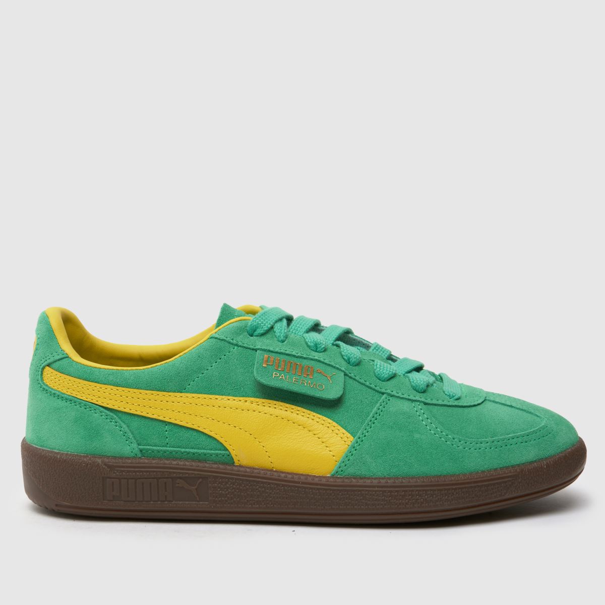 PUMA – Palermo – Grönt/Multifärgat mönster