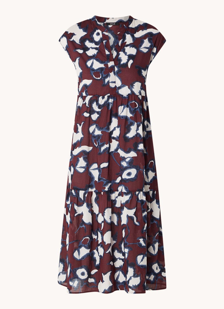 Rochie midi tunică cu imprimeu Werisa OPUS