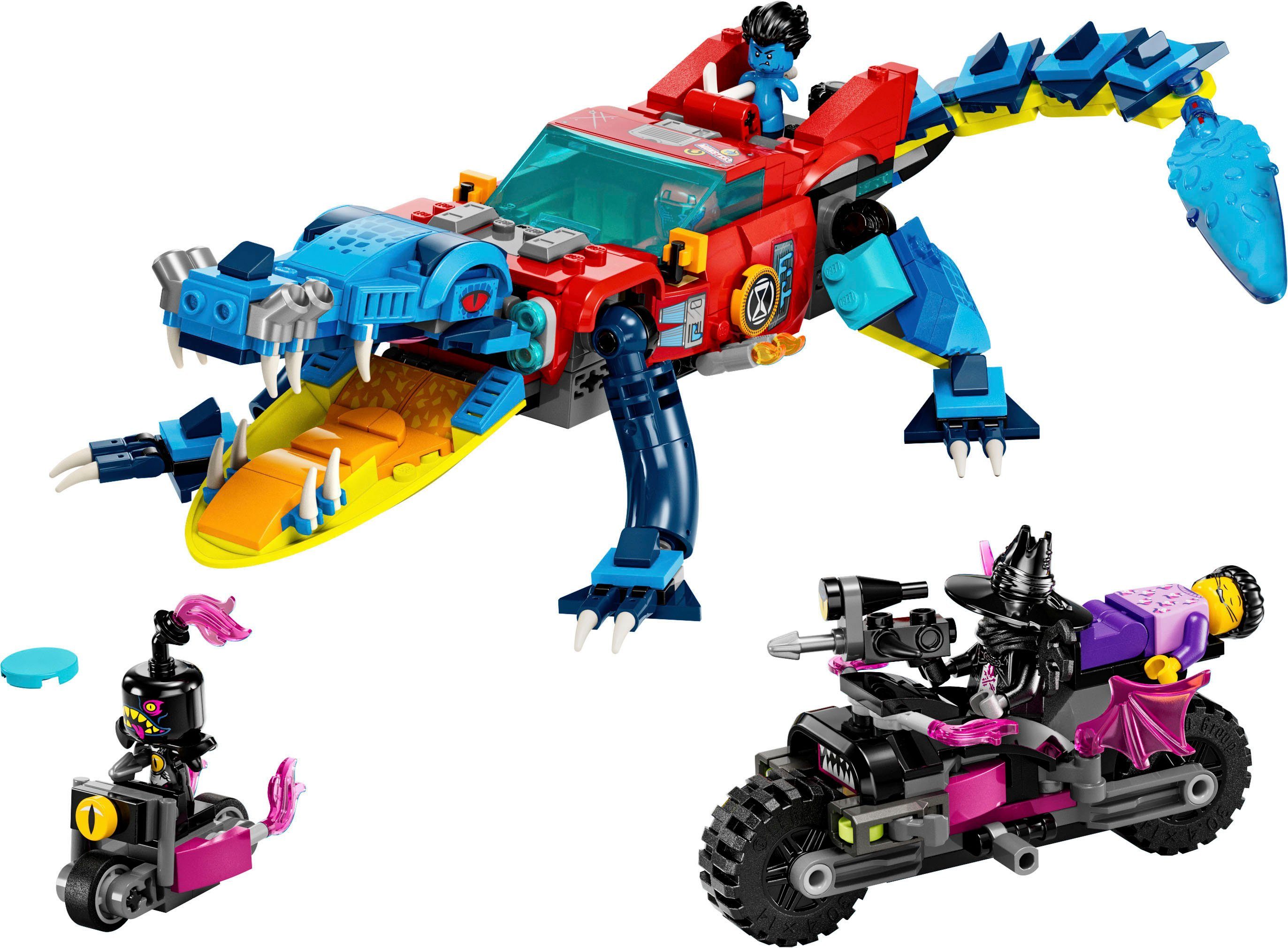 LEGO® Konstruktionsspielsteine Krokodilauto (71458), LEGO® DREAMZzz™, (494 St), Made in Europe