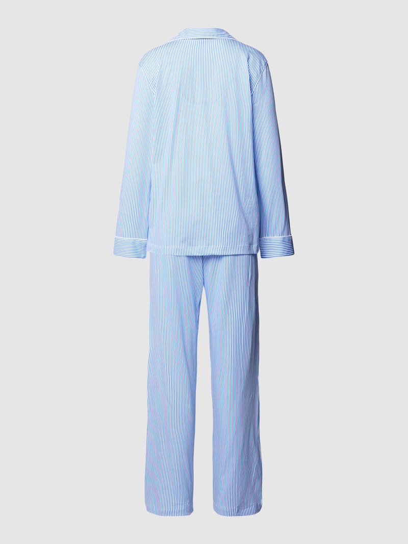 Pyjama mit Streifenmuster in bleu