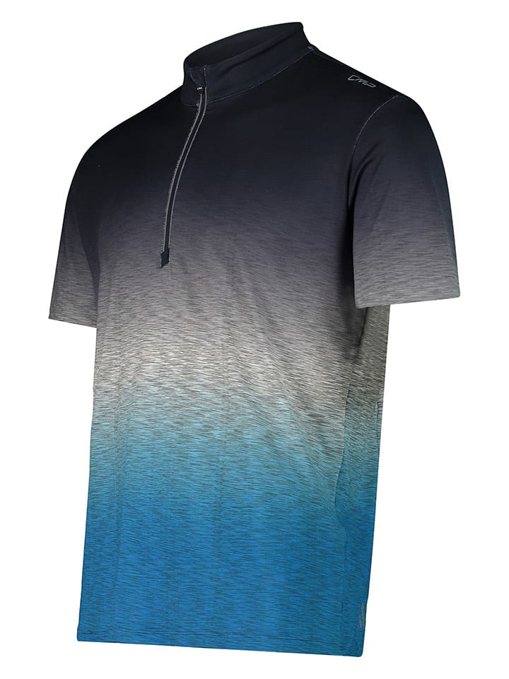 CMP Fahrradtrikot in Blau/Schwarz günstig kaufen