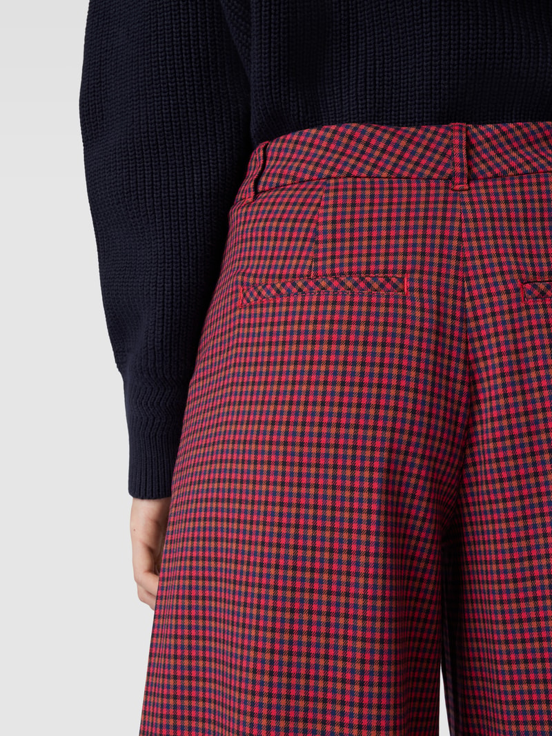 Hose mit Allover-Muster in pink
