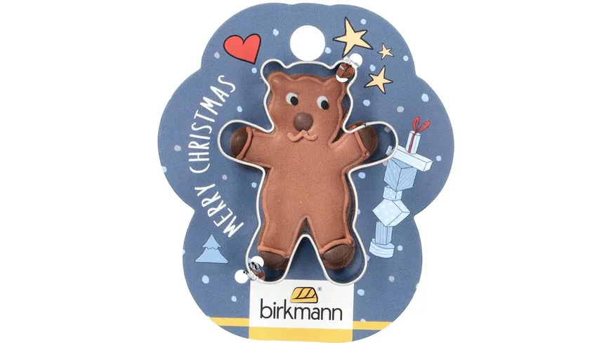 RBV BIRKMANN Ausstechform Teddy Bär 7cm