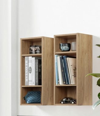 Places of Style Regal Moid, modernes Wandregal, Breite 26 cm, Höhe 69,5 cm