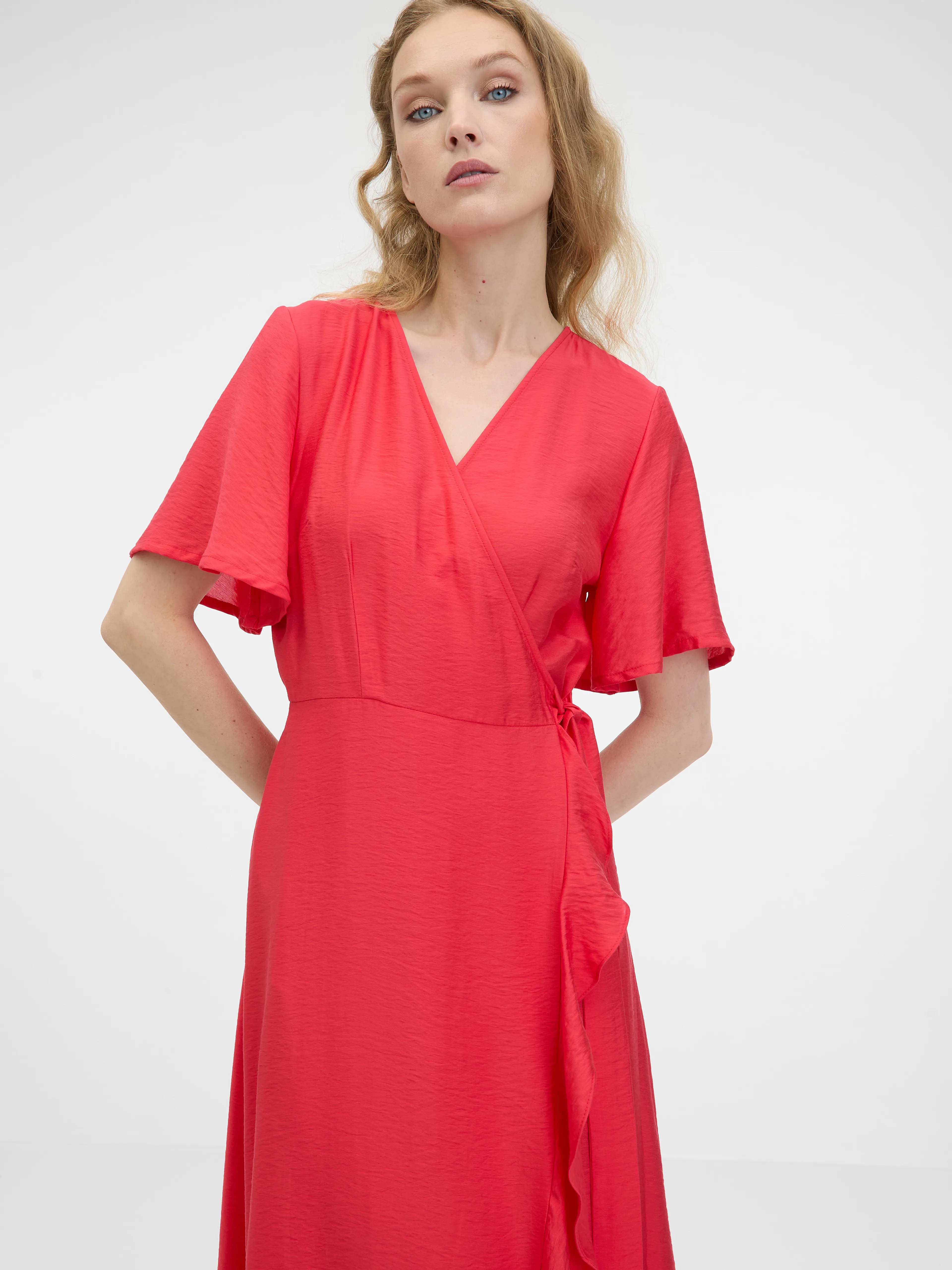 Rotes Damen Maxikleid ORSAY