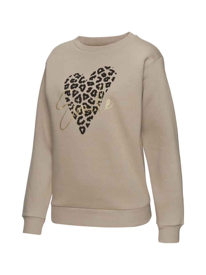 LASCANA Sweatshirt in sand günstig kaufen