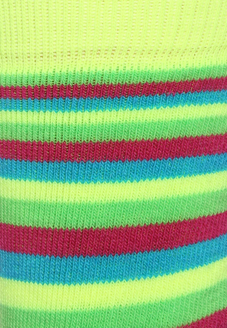 Calcetines deportivos funcionales Falke SK2 Stripes para niños, de esquí, de resistencia media, acolchados y antiampollas.