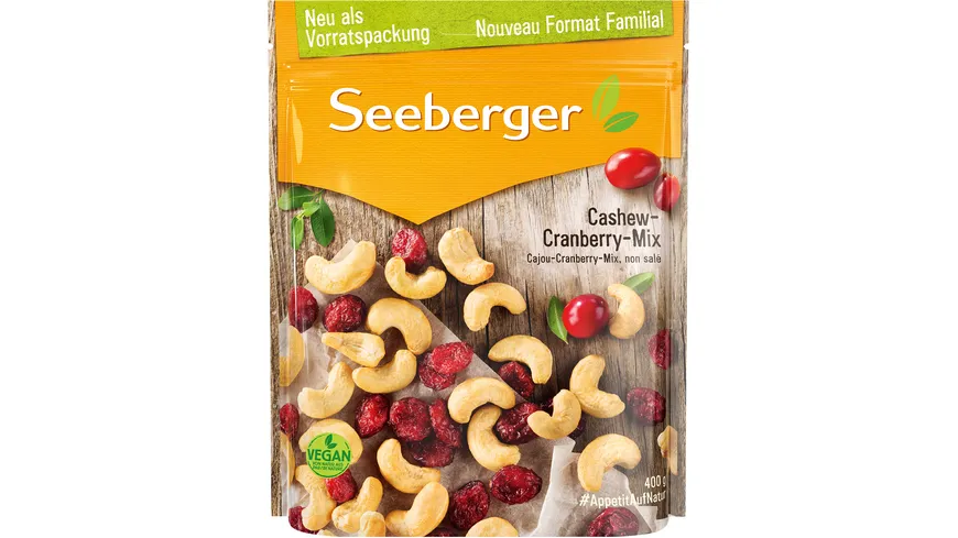 Seeberger Cashew-Cranberry-Mix 400 g