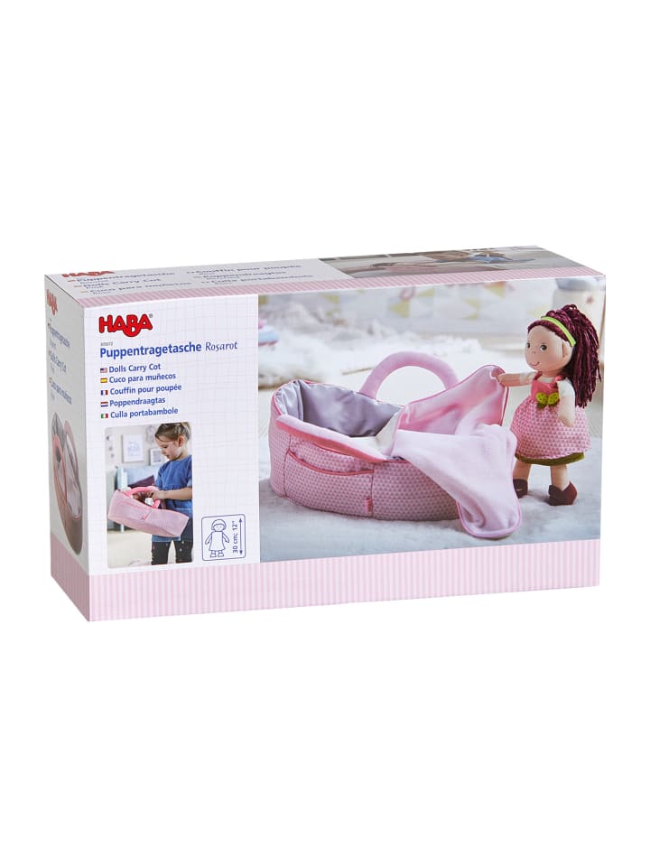 Haba Puppen Trage Puppentragetasche Rosarot in mehrfarbig günstig kaufen onesize