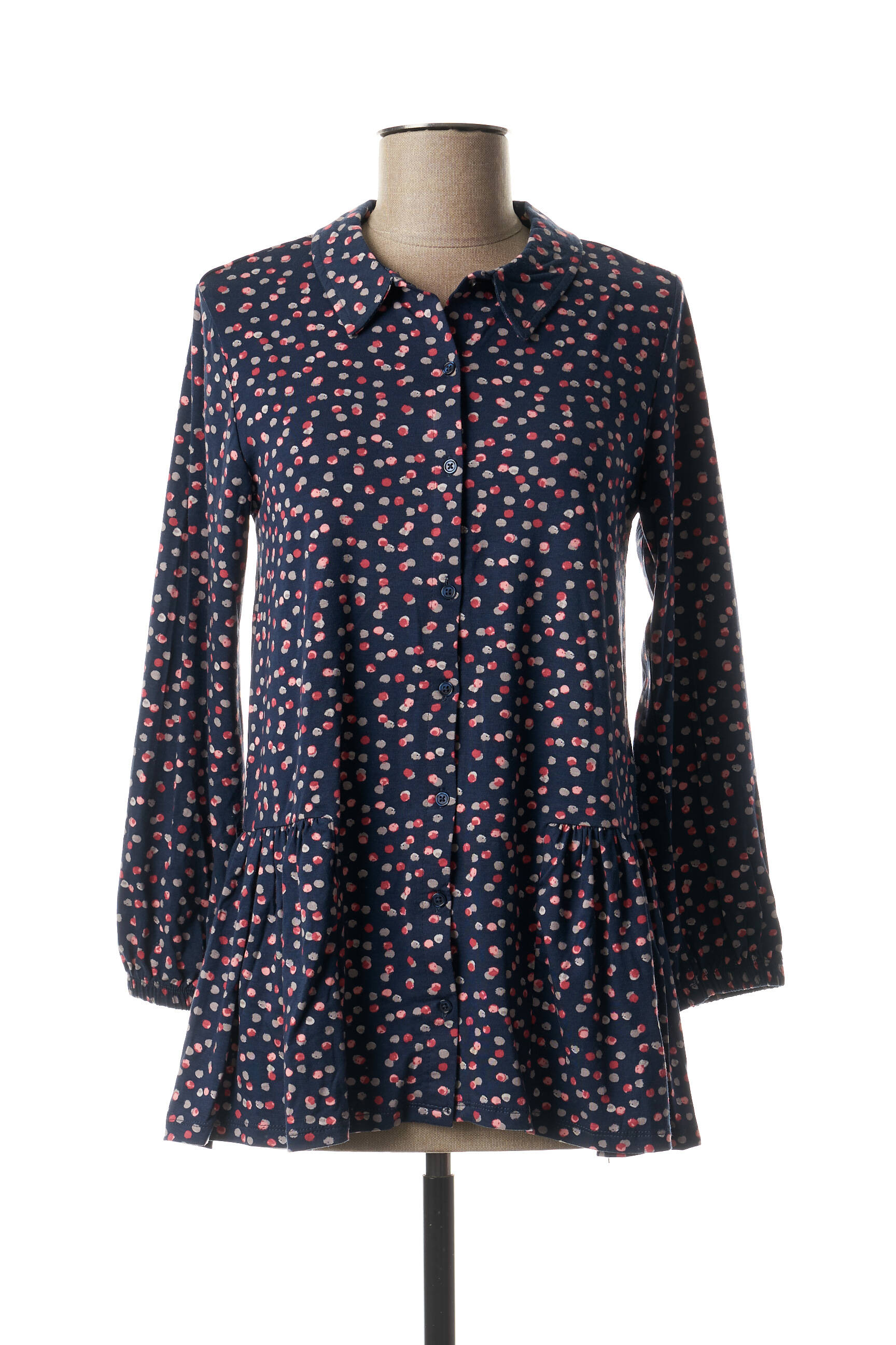 Thought Tuniquemanchelongue Femme couleur bleu