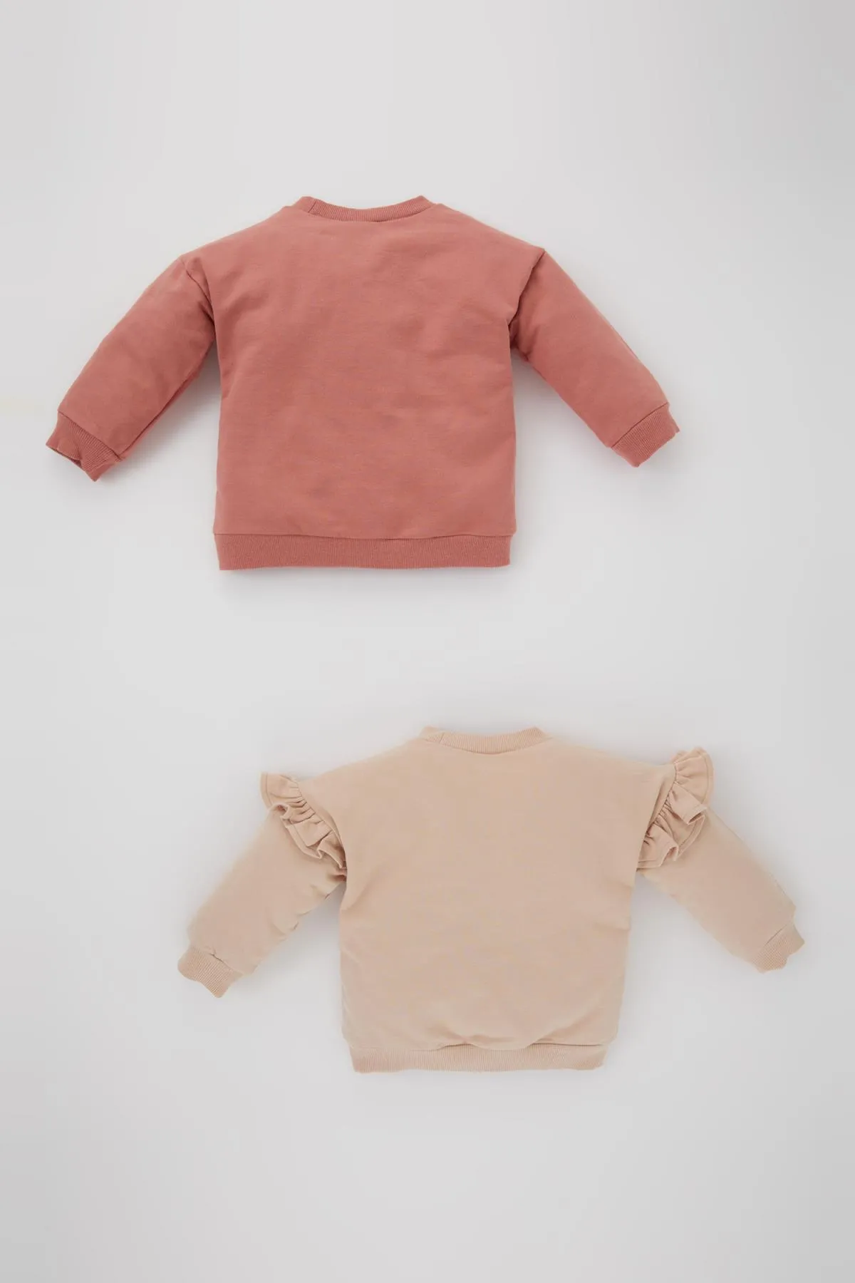 DeFacto  Sweatshirt mit normaler Passform und Slogan-Aufdruck für Babys und Mädchen