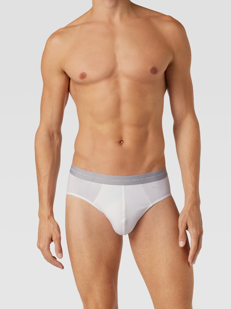 Slip mit Stretch-Anteil in weiß