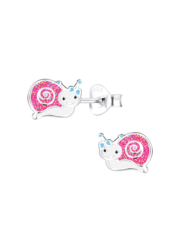 Alexander York Kinderohrstecker SCHNECKE mit Glitzer, 2-tlg. günstig kaufen onesize