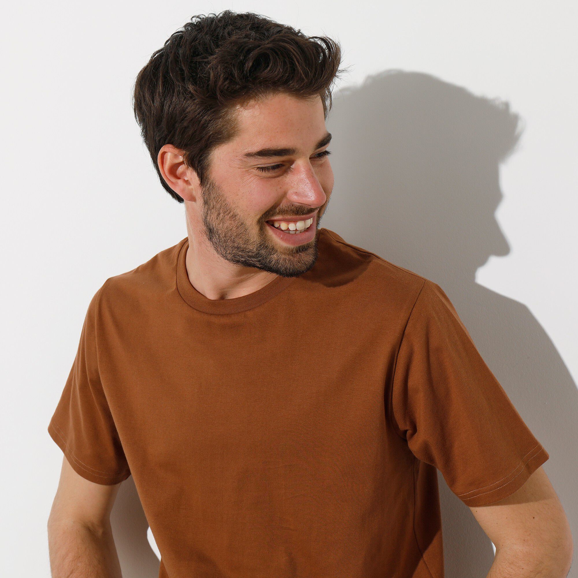 T-shirt col rond manches courtes