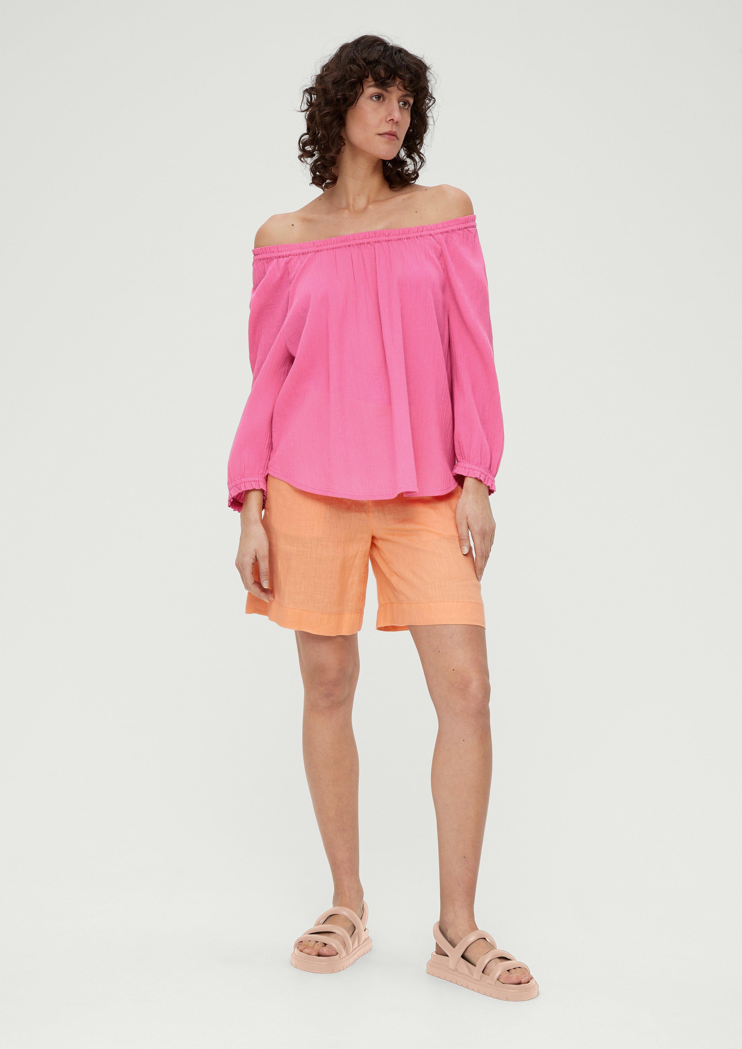 Bluse in Crêpe-Optik  2131933-4426