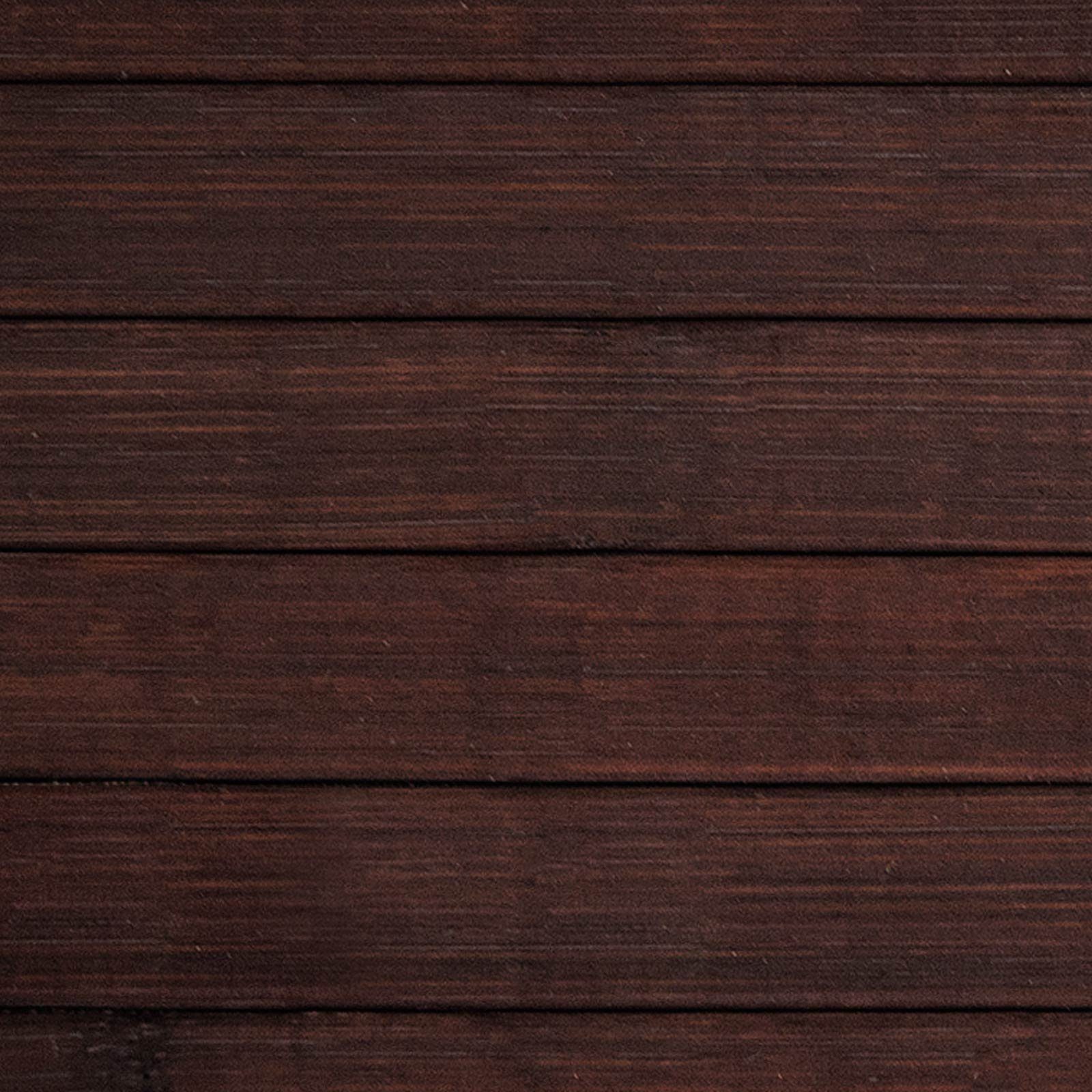 Karat Bodenschutzmatte Bambus für Hartböden, Schutzmatte, 90x120 cm, Dunkelbraun
