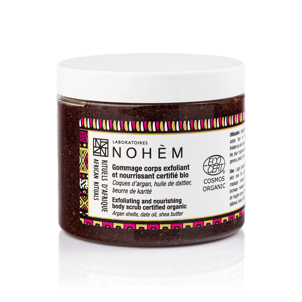 nohèm Gommage corps exfoliant et nourrissant gommage corps