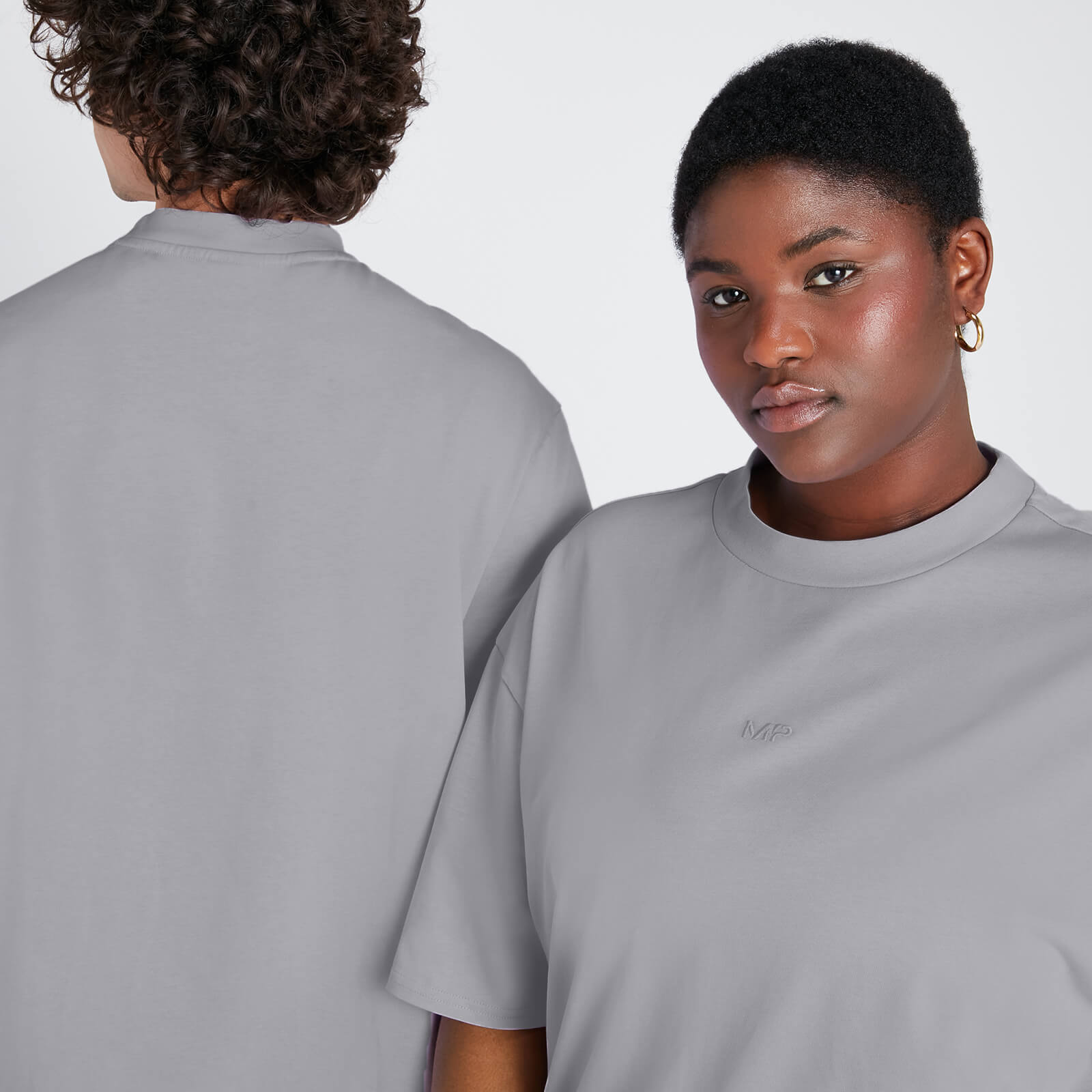T-shirt à manches courtes MP Rest Day – Gris acier