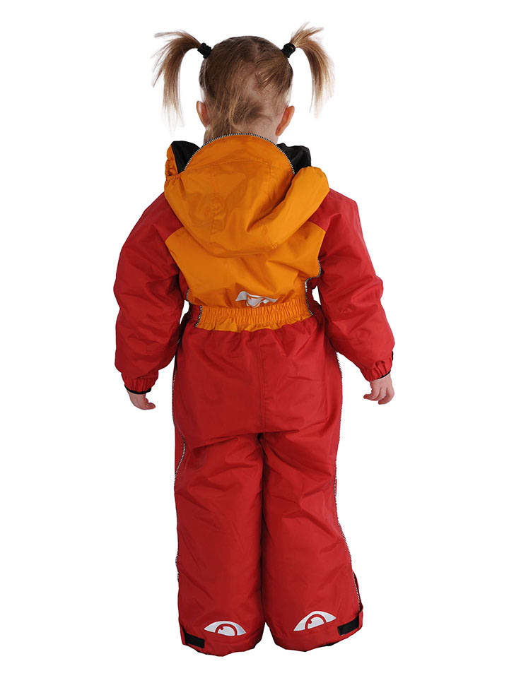 Wilma & Morris Schneeanzug in Rot/ Orange günstig kaufen