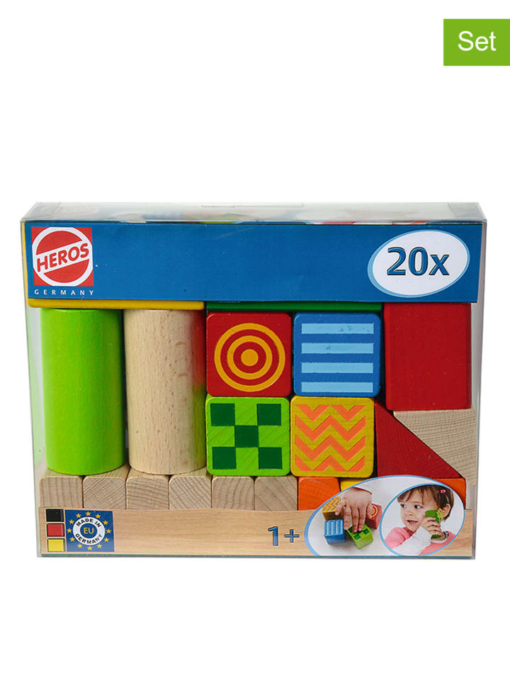 Eichhorn 20tlg. Fühl- und Klangbausteine-Set - ab 12 Monaten günstig kaufen onesize