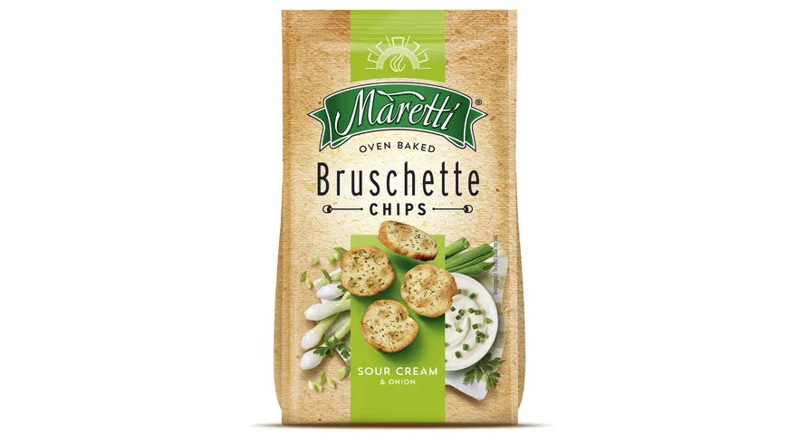 Maretti Bruschette Chips Sour Cream & Onion 150 g