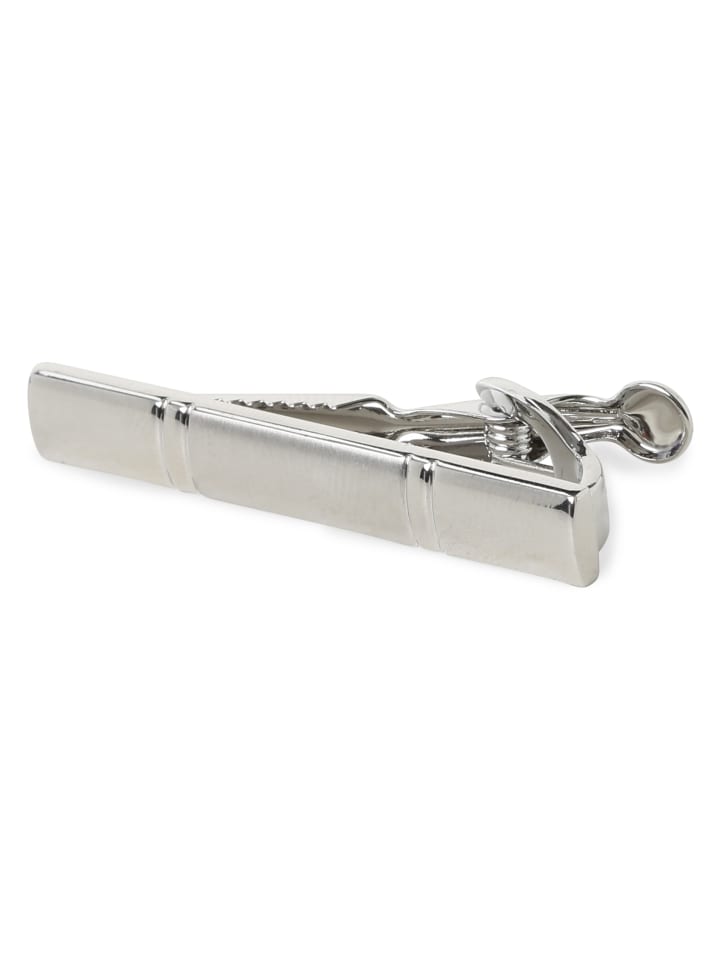Andrew James Krawattenklammer in silber - 0001 günstig kaufen onesize