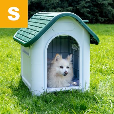 HAFENBANDE Kunststoffhundehütte Cottage