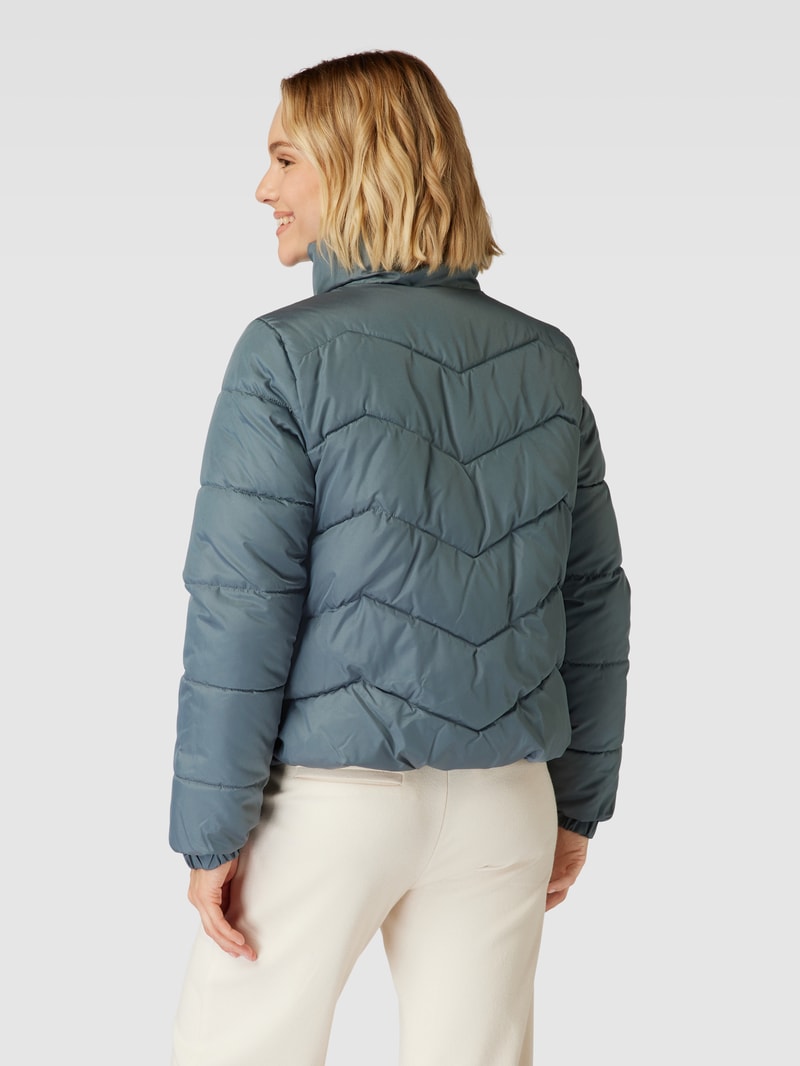Steppjacke mit Reißverschlusstaschen Modell 'LIGA' in graphit