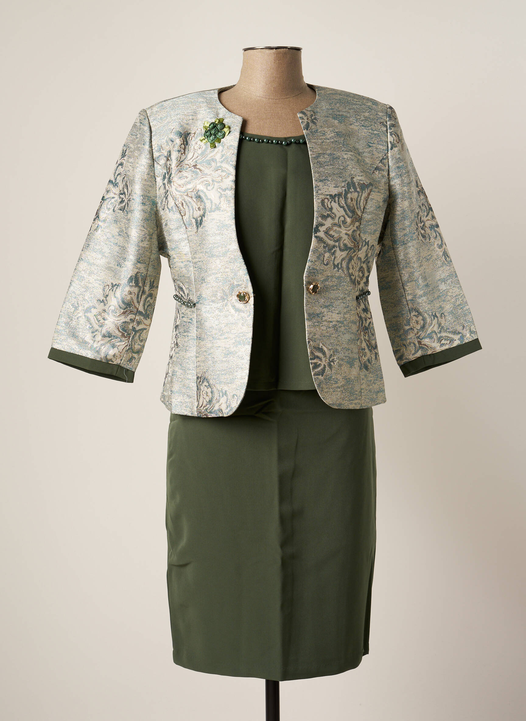 Lautinel Paris Ensembles Jupe Femme couleur vert