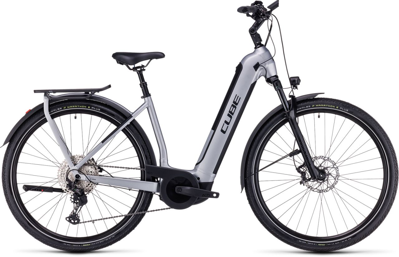 Cube Kathmandu Hybrid SLX 750 Easy Entry polarsilver´n´black kaufen | Bike-Discount