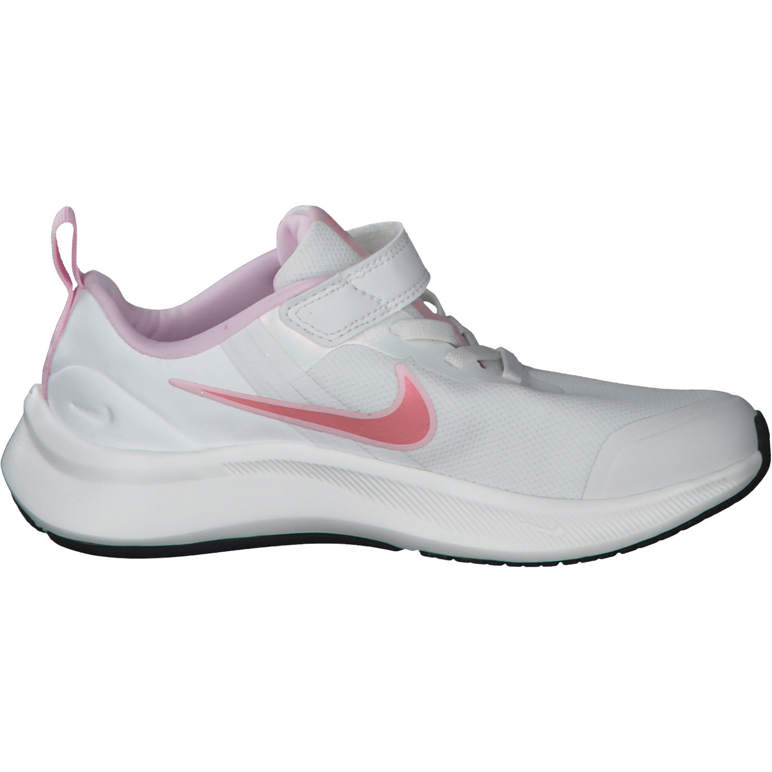 Nike Star Runner 3 DQ0661, Sneakers Low, Kinder, summit white/pink gaze-pink fo