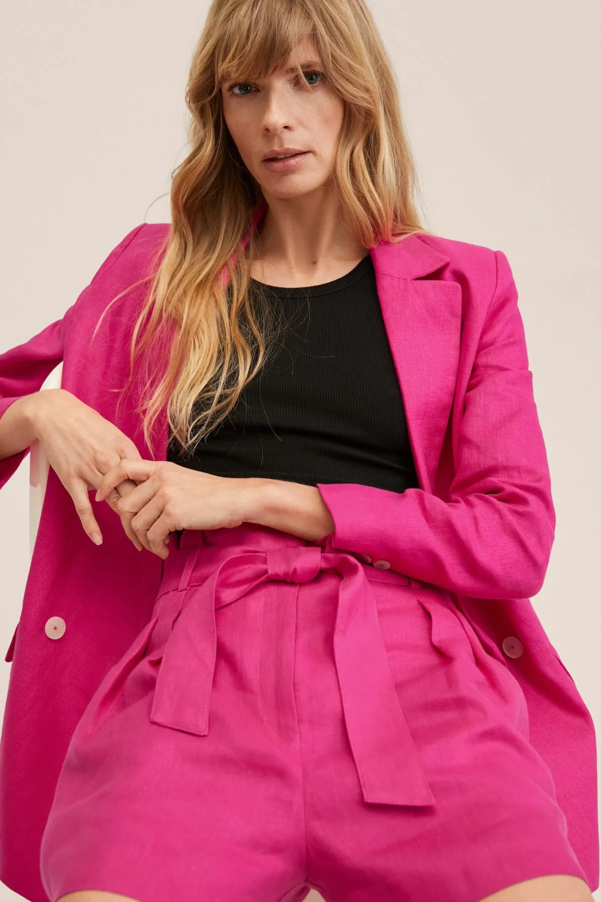 MANGO  27007878 Damen/Mädchen Fuchsie