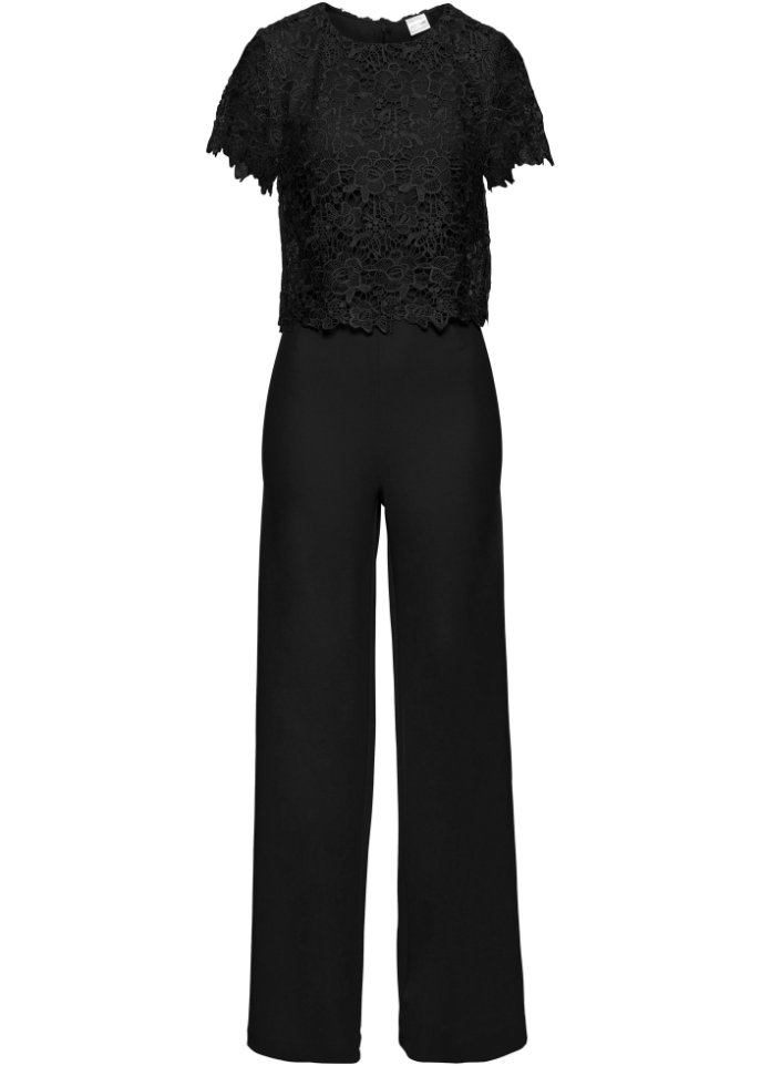 Jumpsuit mit Spitze