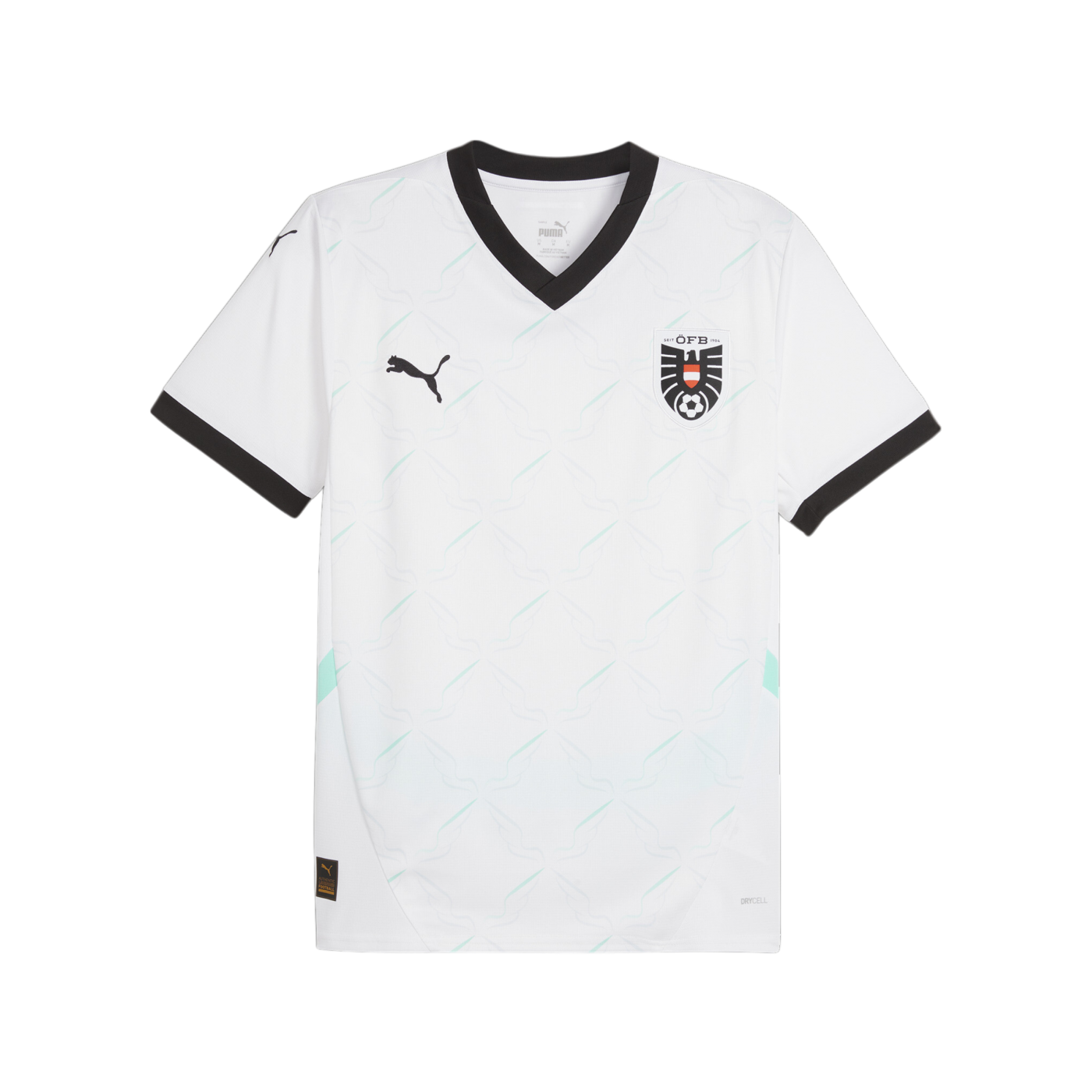 PUMA Österreich Trikot Away EM 2024 Weiss F02