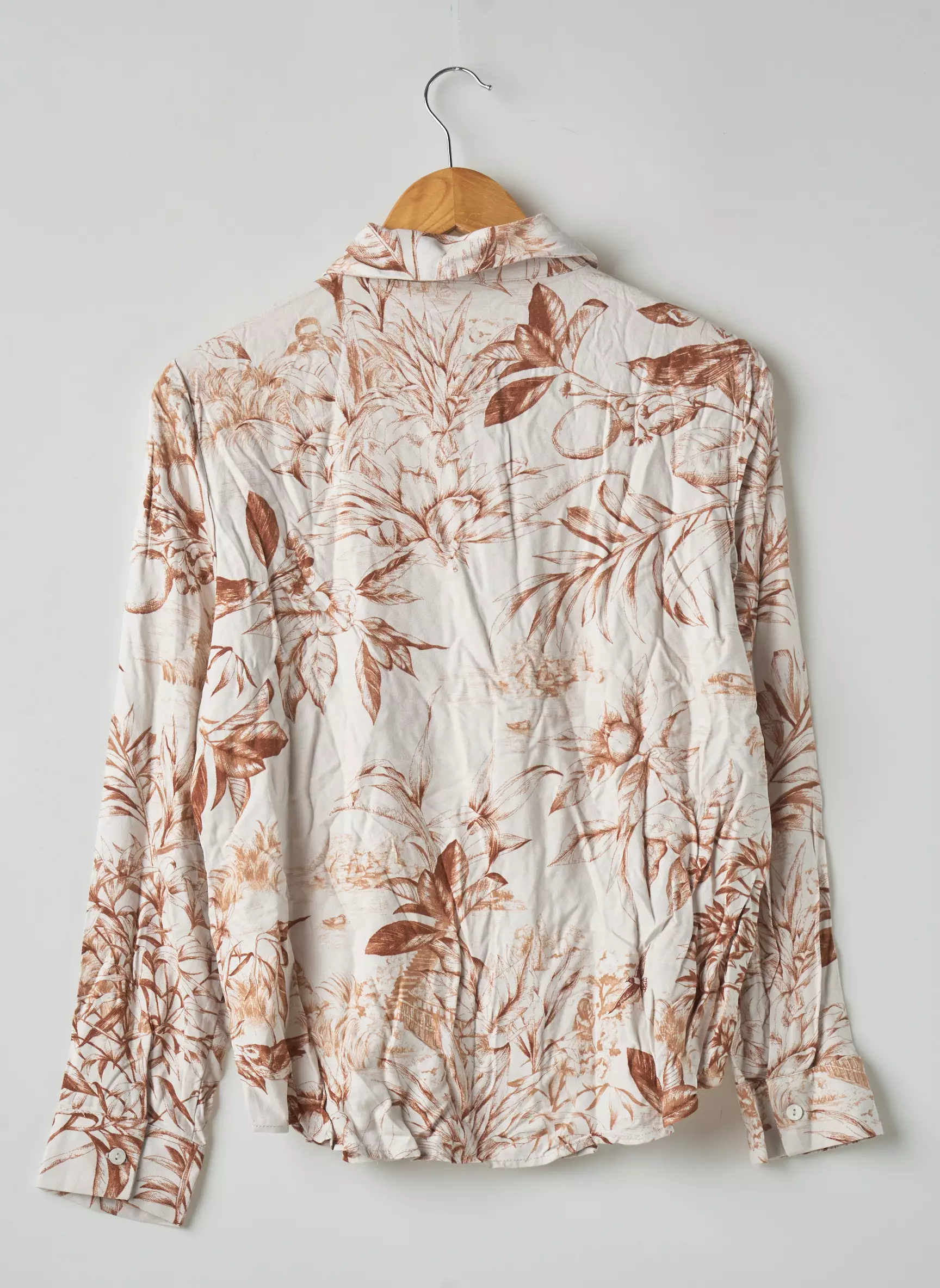 Oysho Chemisiers Femme couleur beige