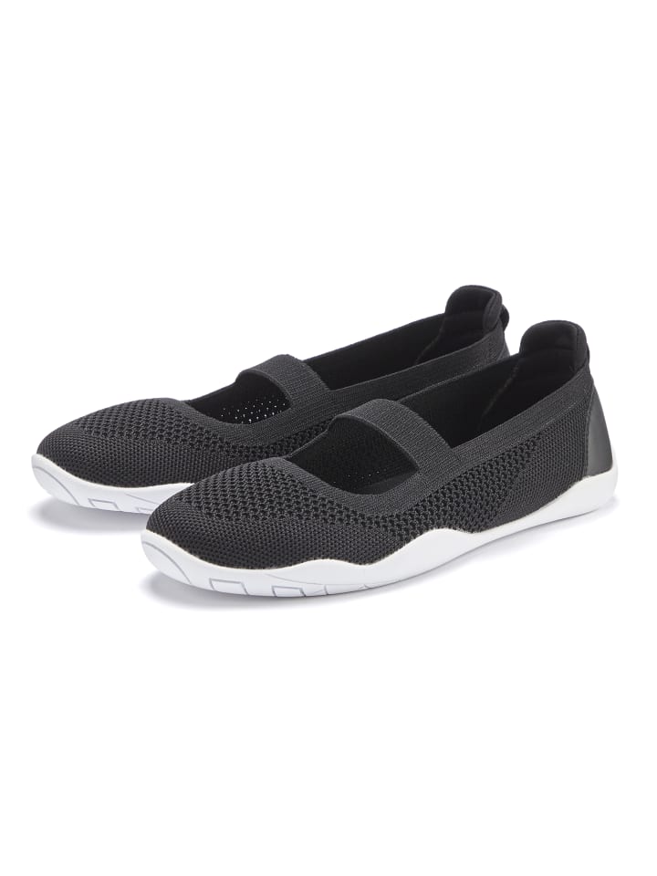 LASCANA Sneaker Ballerinas in schwarz günstig kaufen