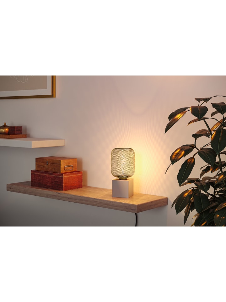 paulmann Metallic Glow Standard 230V LED Leuchtmittel Zyl E27  180lm 4W 1800K dimmbar Me günstig kaufen onesize