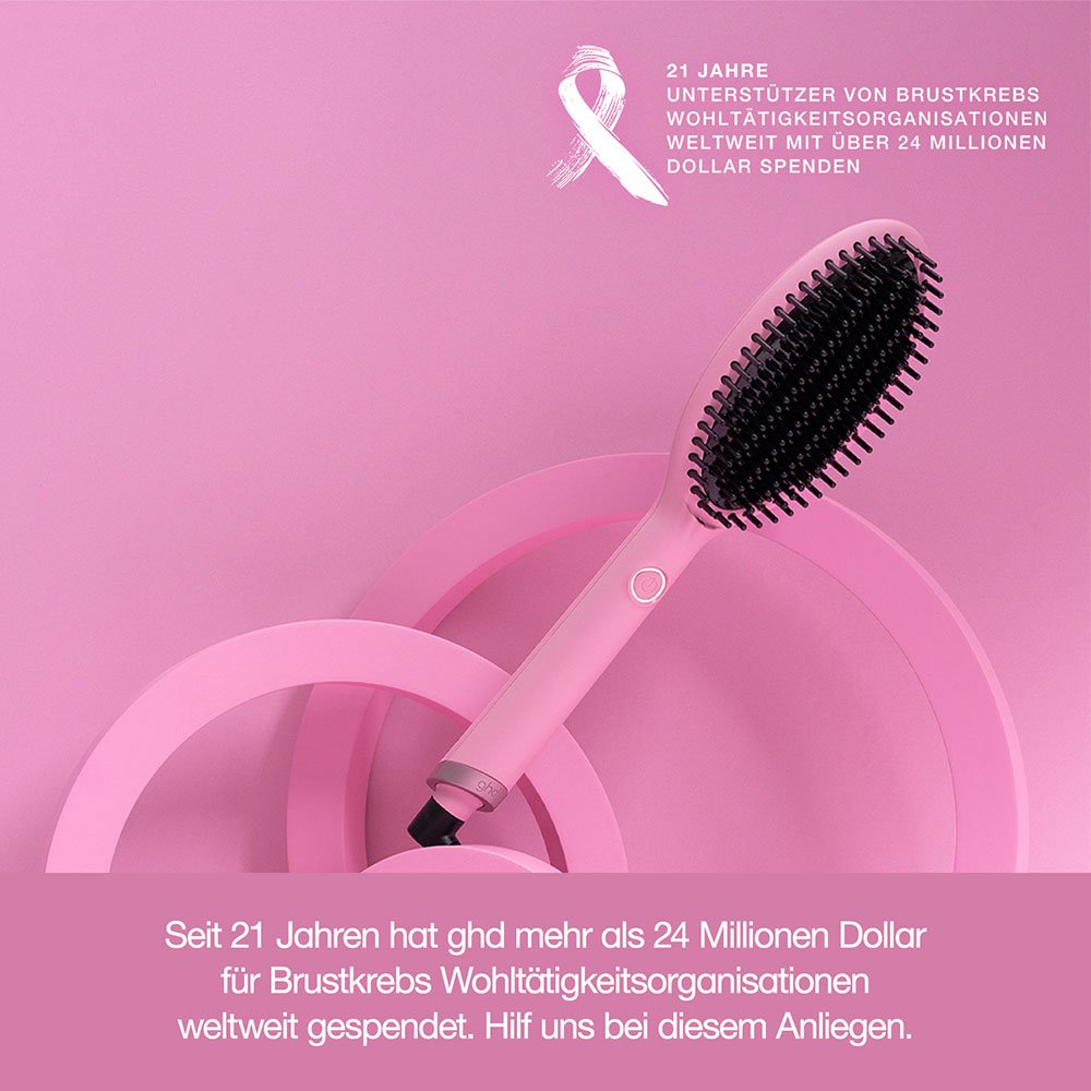 ghd - good hair day Hot Brush pink glide Hot Brush