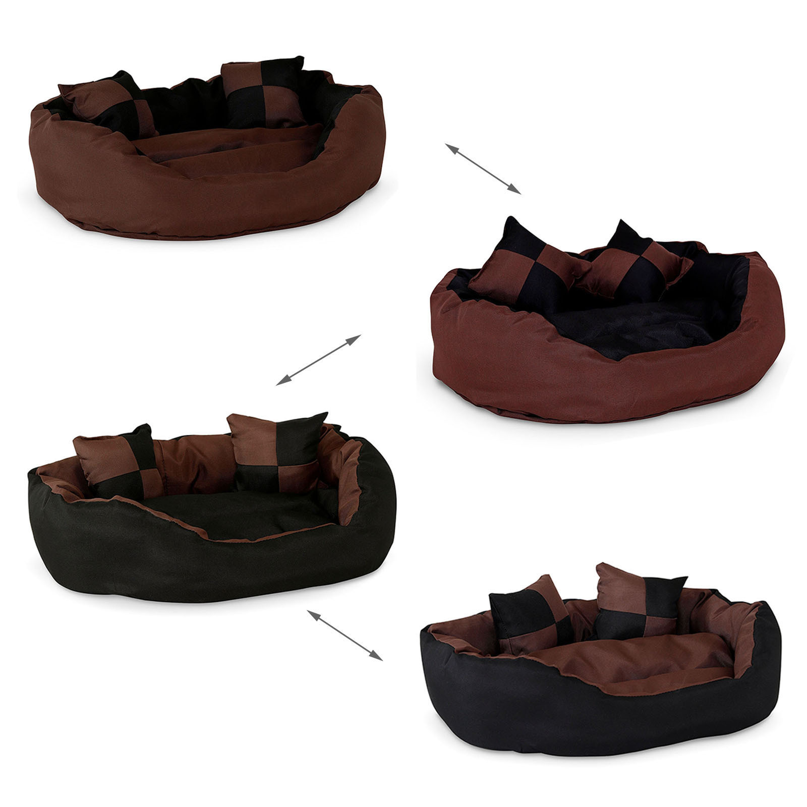Lionto Hundebetten Lionto 4-in-1 Hundebett S