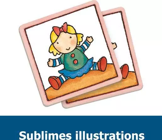 My first memory® Meine Lieblingssachen - Kinderspiel ab 2 Jahren