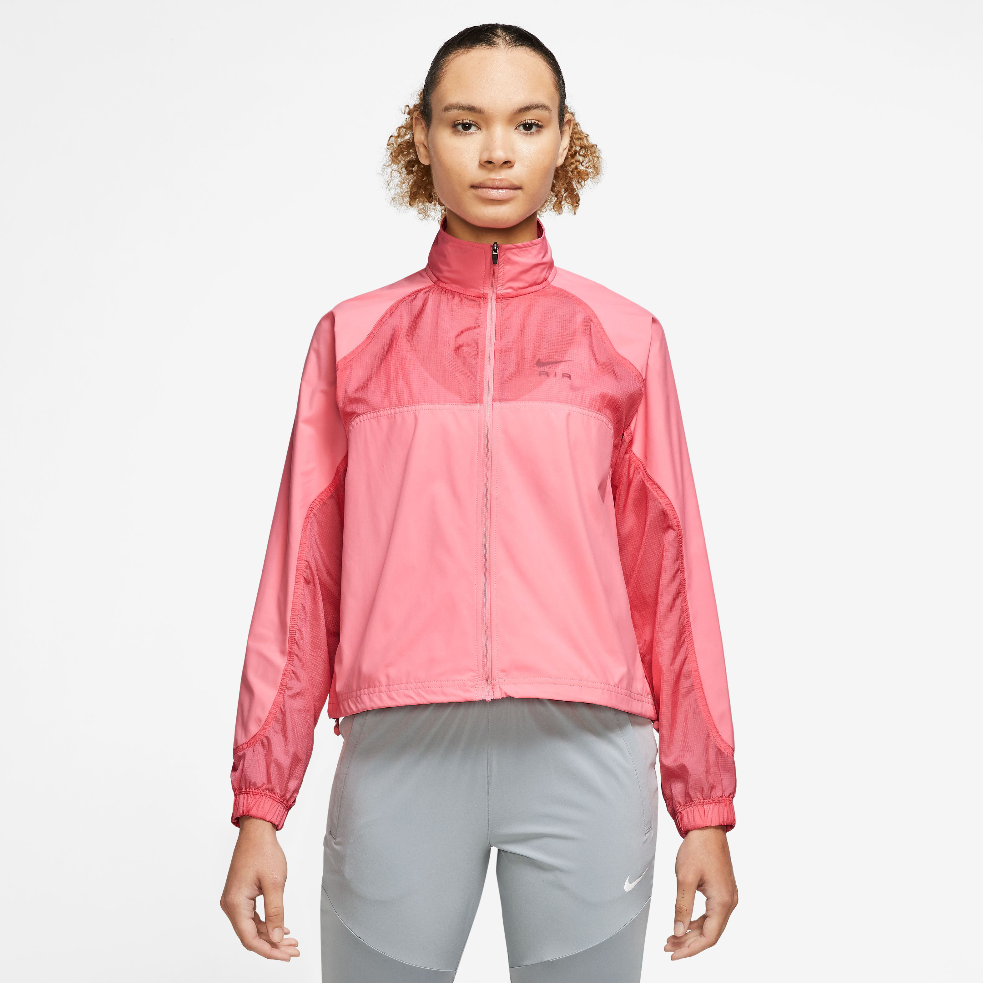 Dri-Fit Air Laufjacke Damen - Apricot, Orange