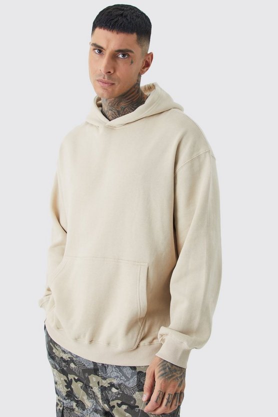 Tall Oversize Hoodie mit Homme Print
