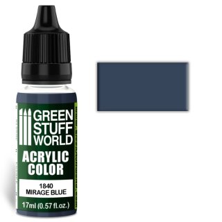 Acrylfarbe Mirage Blue (17 ml)
